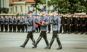 policjanci podczas Święta Policji