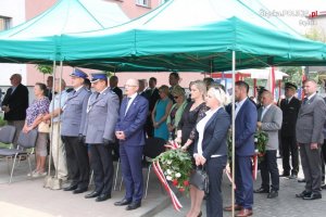 uroczystości w Komendzie Powiatowej Policji w Będzinie