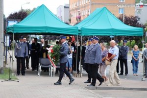 uroczystości w Komendzie Powiatowej Policji w Będzinie