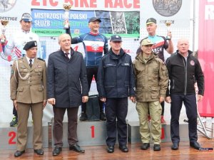 II Mistrzostwa Polski Służb Mundurowych w kolarstwie szosowym ze startu wspólnego w Warce