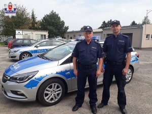 policjanci z Janowa Podlaskiego
