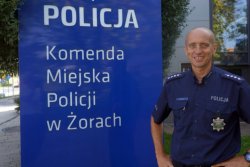 Asp.szt. Arkadiusz Muras – Zastępca Naczelnika Wydziału Prewencji w Żorach