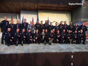 Policjanci z katowickiego Oddziału Prewencji ponownie na podium