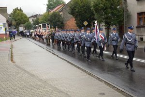 Dąb Pamięci asp. Ludwika Chudzika posadzony w Makowie Podhalańskim