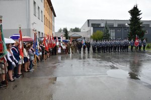 Dąb Pamięci asp. Ludwika Chudzika posadzony w Makowie Podhalańskim