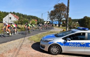 Policjanci zabezpieczali VIII maraton kolarski &quot;Dobrodzieńska Seta&quot;