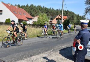 Policjanci zabezpieczali VIII maraton kolarski &quot;Dobrodzieńska Seta&quot;