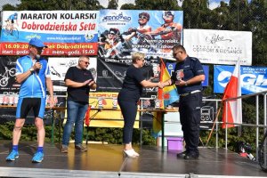 Policjanci zabezpieczali VIII maraton kolarski &quot;Dobrodzieńska Seta&quot;