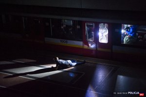 Ćwiczenia kontrterrorystyczne w metrze