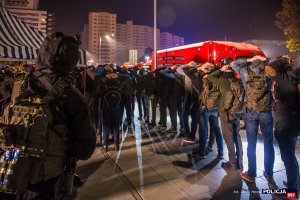 Ćwiczenia kontrterrorystyczne w metrze