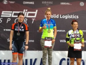 Kolejny sukces górowskiej policjantki – funkcjonariuszka na podium ogólnopolskiego Rowerowego Biegu Piastów – MTB