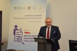 II konferencja pt. „Bezpieczeństwo dokumentów publicznych”