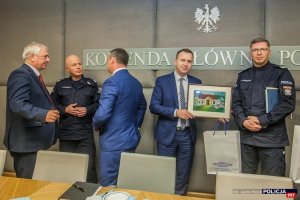 Posiedzenie Parlamentarnego Zespołu ds. Policji w KGP