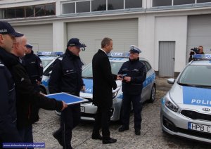 Policjanci otrzymali nowe radiowozy