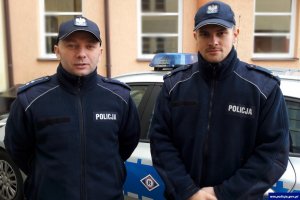Policjanci z KPP w Węgorzewie