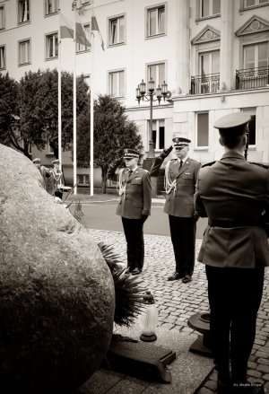 Oddali hołd poległym policjantom