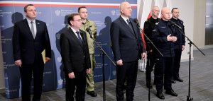 Szef MSWiA o działaniach funkcjonariuszy: to była dobra robota. Dziękuję w imieniu wszystkich Polaków