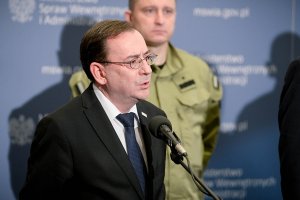 Szef MSWiA o działaniach funkcjonariuszy: to była dobra robota. Dziękuję w imieniu wszystkich Polaków