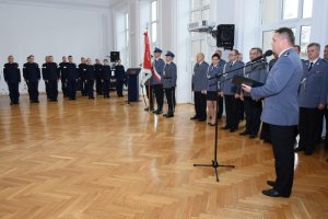 Kolejni nowi policjanci złożyli ślubowanie