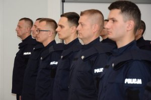 Kolejni nowi policjanci złożyli ślubowanie