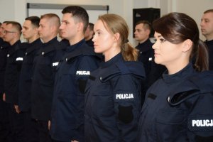 Kolejni nowi policjanci złożyli ślubowanie