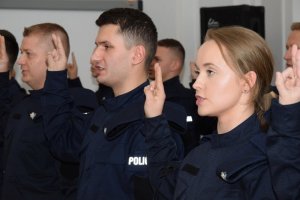 Kolejni nowi policjanci złożyli ślubowanie