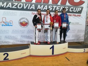 dwunasta edycja międzynarodowego turnieju Masters Mazovia Cup 2018. Sierż. szt. Marta Mysur z Wydziału Kadr i Szkolenia KWP w Łodzi