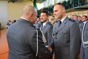 Ślubowanie nowoprzyjętych policjantów