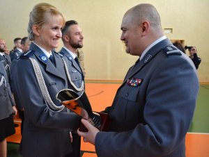 Ślubowanie nowoprzyjętych policjantów