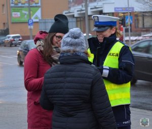 akcja rozdawania odblasków