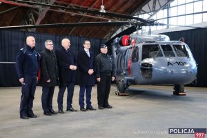 Przekazanie śmigłowców Black Hawk polskiej Policji