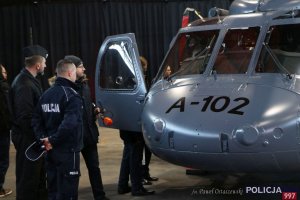 Przekazanie śmigłowców Black Hawk polskiej Policji