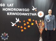 Oddał wiele litrów krwi, by ratować ludzkie życie – gaworzycki dzielnicowy odznaczony