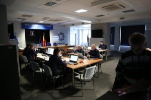 Sztab dowódcy podoperacji policyjnej na terenie Małopolski czuwa nad zabezpieczeniem szczytu klimatycznego COP24