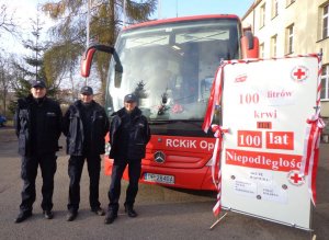 100 litrów krwi na stulecie niepodległości Polski