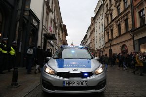 Policjanci z całego kraju dbają również w Krakowie o bezpieczeństwo i porządek publiczny podczas COP24