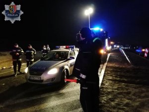 Wypadek na drodze K-3. Policja apeluje o rozwagę i ostrożność na drogach