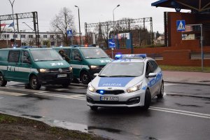 Policjanci wspólnie z innymi służbami zabezpieczali akcję usuwania groźnego niewybuchu z okresu II wojny światowej