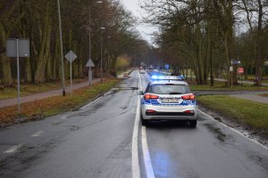 Policjanci wspólnie z innymi służbami zabezpieczali akcję usuwania groźnego niewybuchu z okresu II wojny światowej