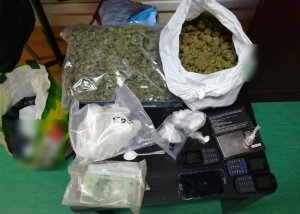 Ponad kilogram marihuany, prawie 600 gramów amfetaminy i 3-miesięczny areszt