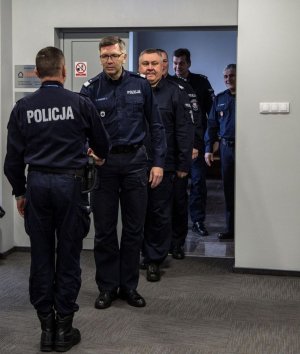 Spotkanie robocze z I Zastępcą Komendanta Głównego Policji nadinsp. Andrzejem Szymczykiem w sprawie realizacji zabezpieczenia szczytu COP24 w Małopolsce