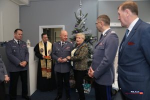 Wigilia w Fundacji Pomocy Wdowom i Sierotom po Poległych Policjantach