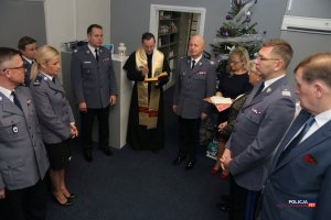 Wigilia w Fundacji Pomocy Wdowom i Sierotom po Poległych Policjantach