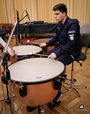 Orkiestra Reprezentacyjna Policji nagrywa kolejną płytę