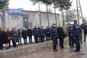 Otwarcie Posterunku Policji w Wiźnie