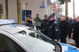 Otwarcie Posterunku Policji w Wiźnie
