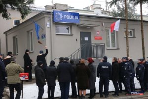 Otwarcie Posterunku Policji w Wiźnie