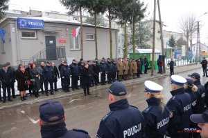 Otwarcie Posterunku Policji w Wiźnie