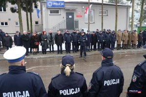 Otwarcie Posterunku Policji w Wiźnie