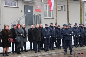 Otwarcie Posterunku Policji w Wiźnie